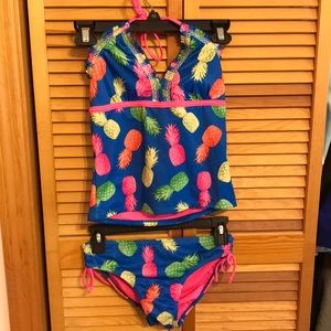 Justice Pineapple Tankini